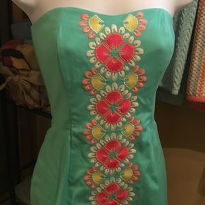 vineyard vines embroidered dress